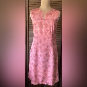 Tommy Bahama Vintage Peach Floral Sleeveless Dress